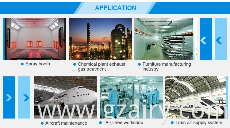 Glass Fiber Paint Stop Filter Factory